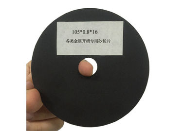 عجلة قطع معدنية رقيقة للغاية 105 * 0.8 * 16mm لعملية التقطيع